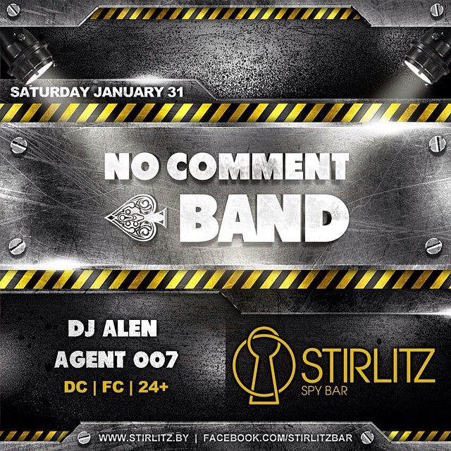 No Comment Band in STIRLITZ bar